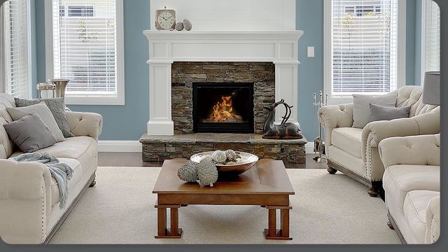 Lounge room furnished and neatly presented
